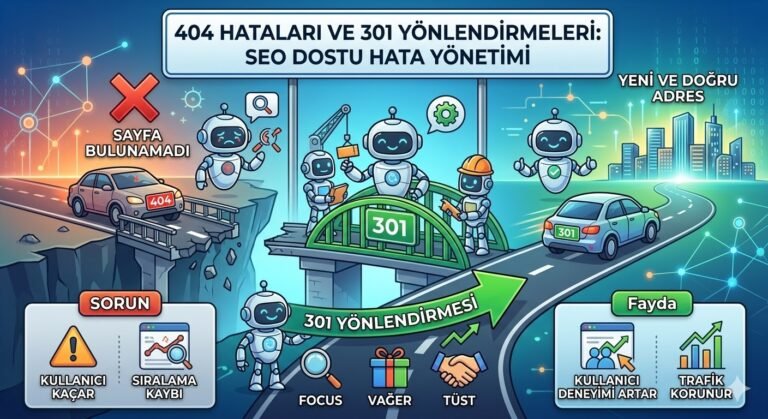 301 yönlendirmeleri ile ilgili anlatım