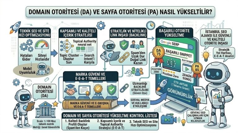 Domain Otoritesi ve DA PA Yükseltme