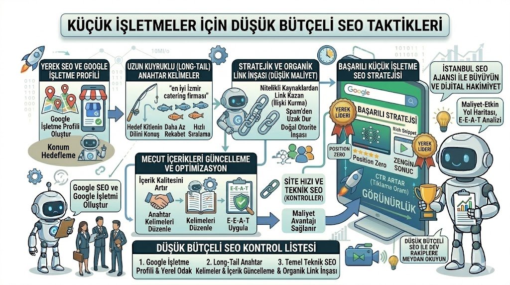 düşük bütçeli seo