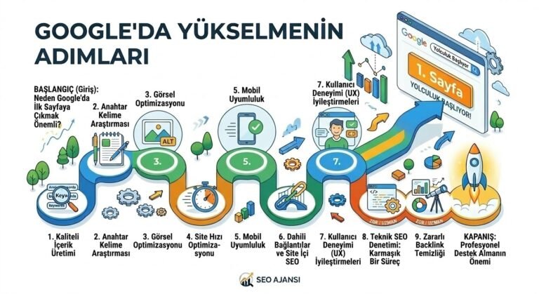 Google'da ilk sayfaya çıkmak