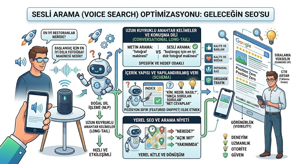 sesli arama seo